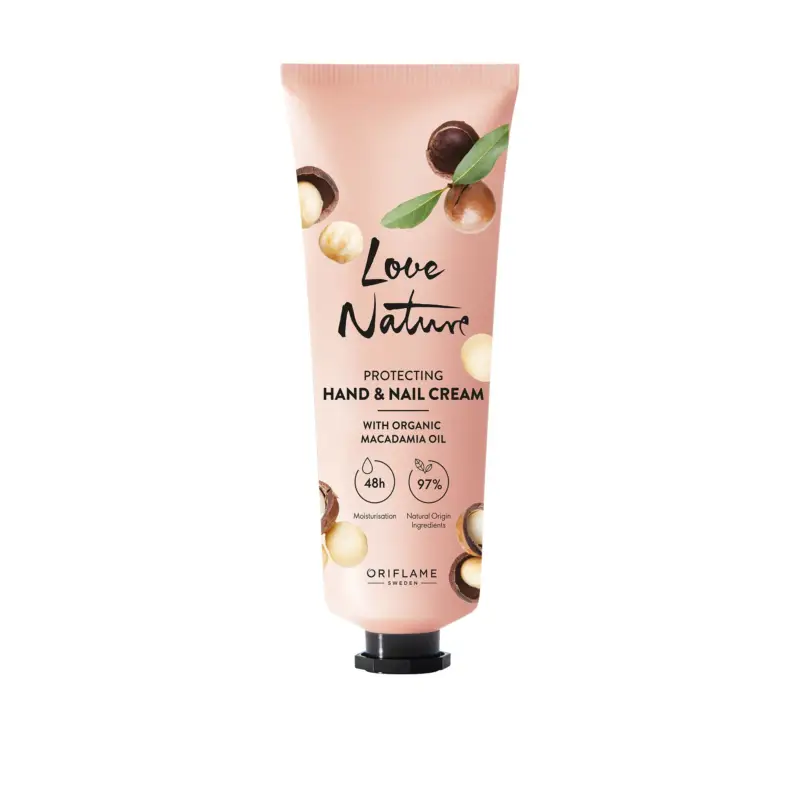Protecting Hand & Nail Cream with Organic Macadamia Oil | Bästsäljare