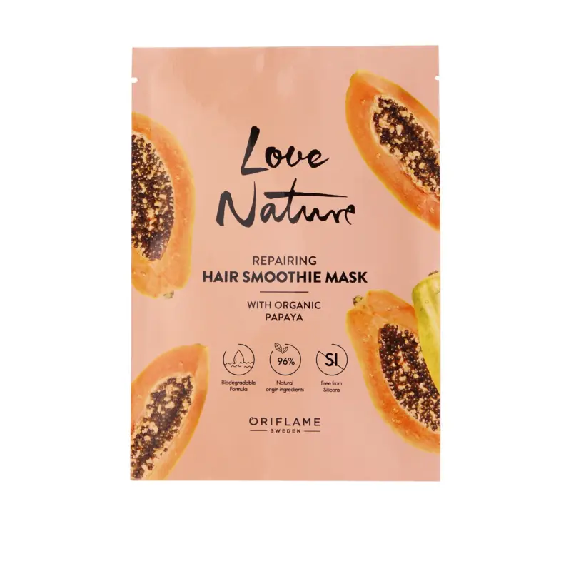 Repairing Hair Smoothie Mask with Organic Papaya - Lågt pris